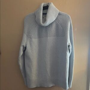 LL Bean Light Gray Turtleneck Sweater